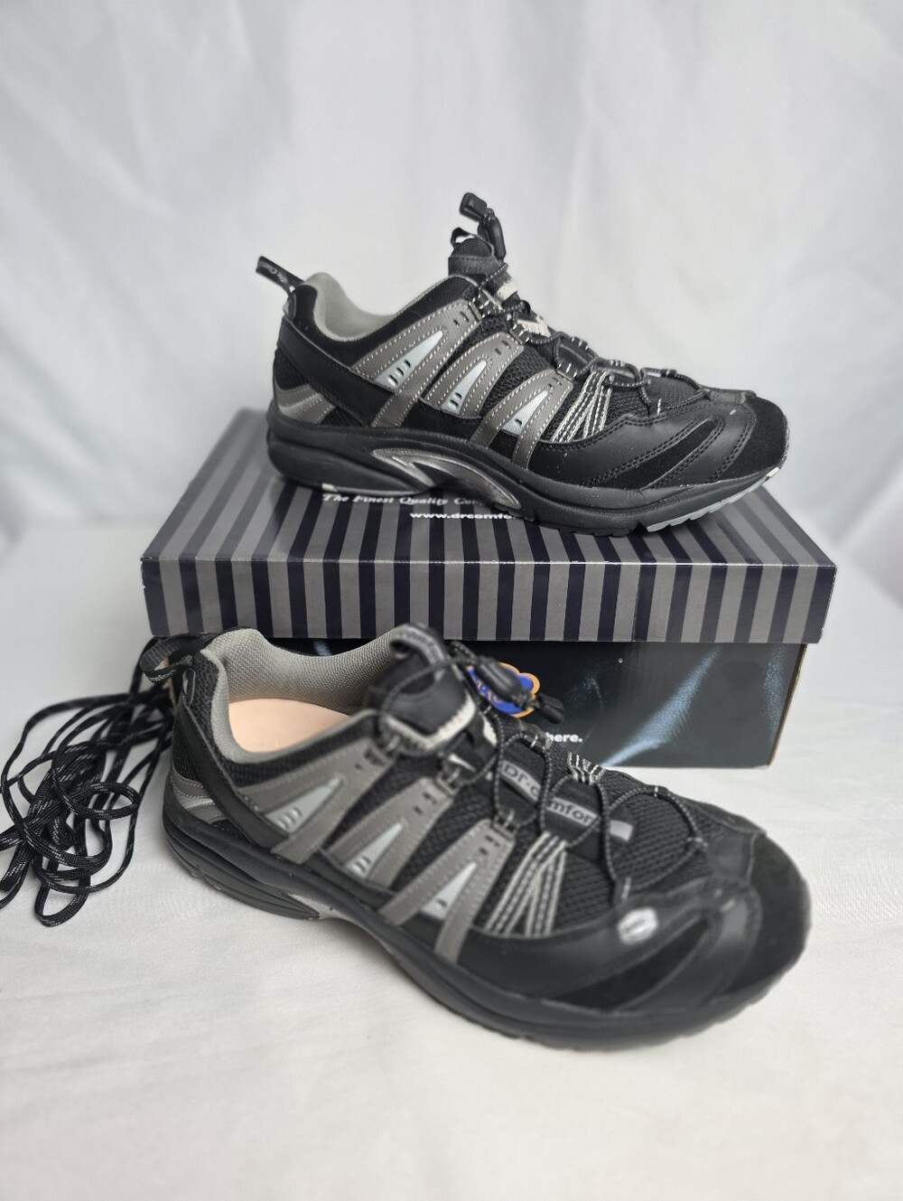Dr Comfort Men's Performance Walking Shoe Size 11.5 Wide